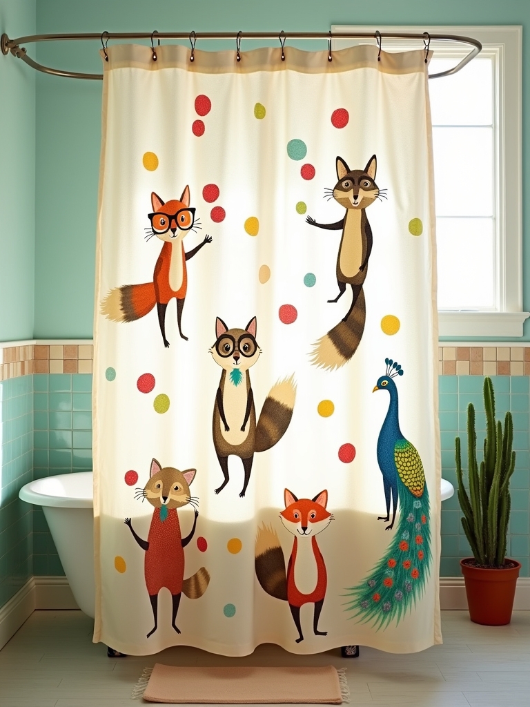 playful whimsical animal decor