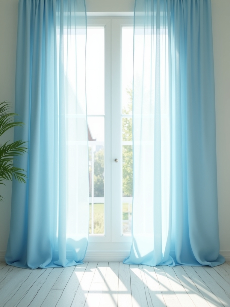 soft sky blue elegance