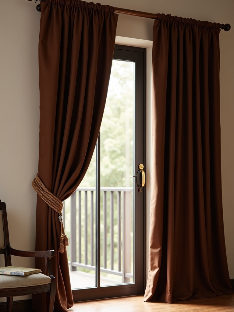 sophisticated light blocking curtains