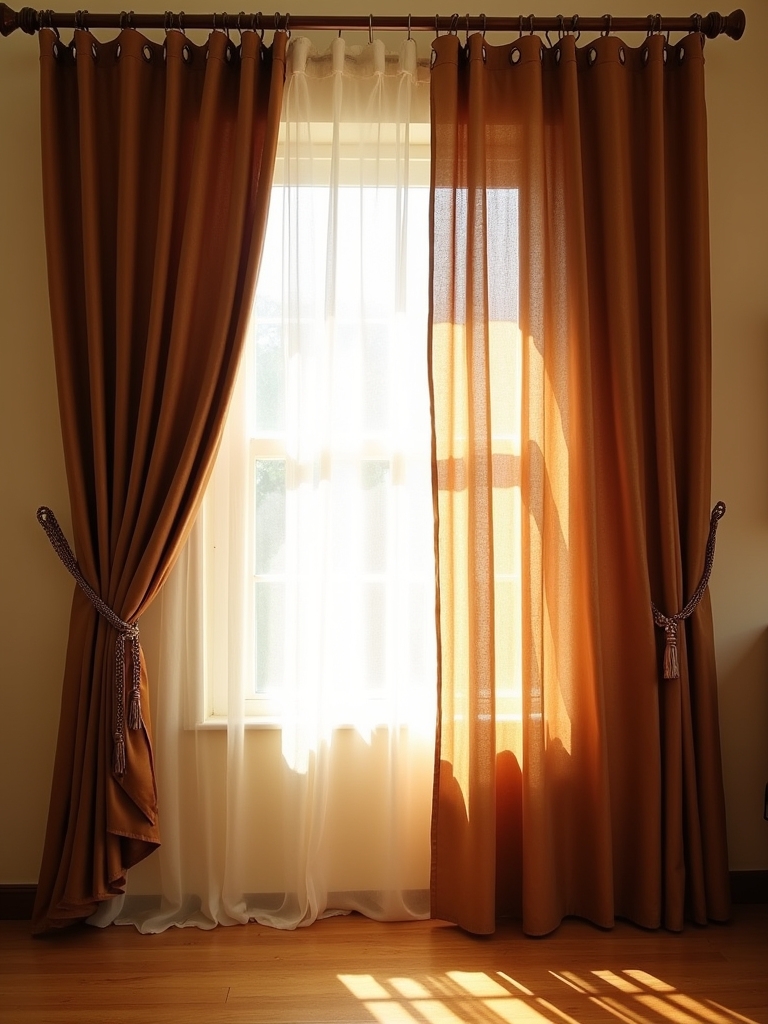 stylish warm mocha panels