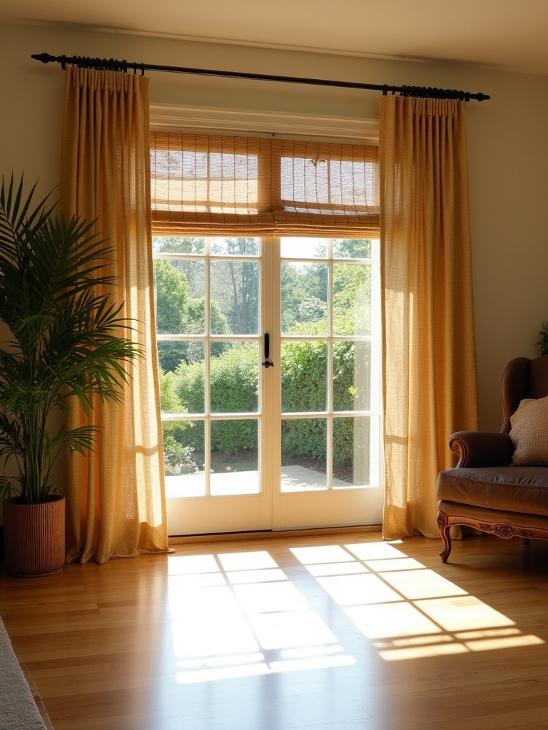 sustainable stylish bamboo shades