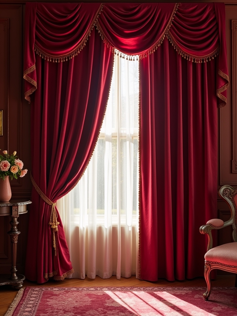 velvet layers enhance sophistication