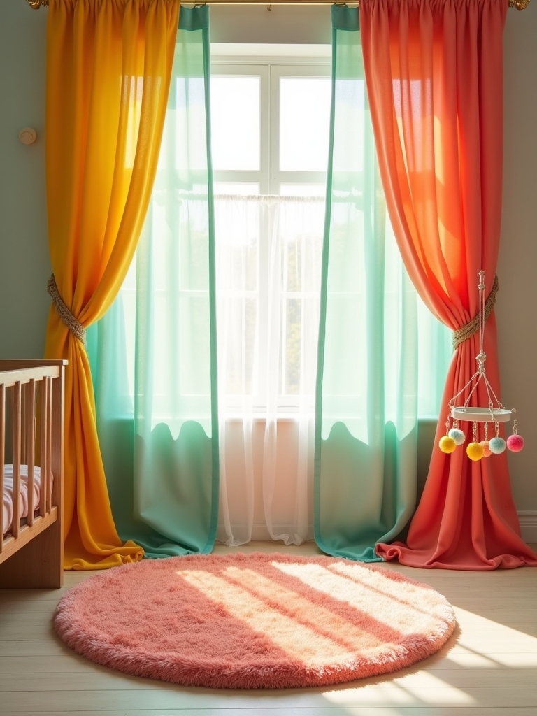 vibrant nursery color combinations