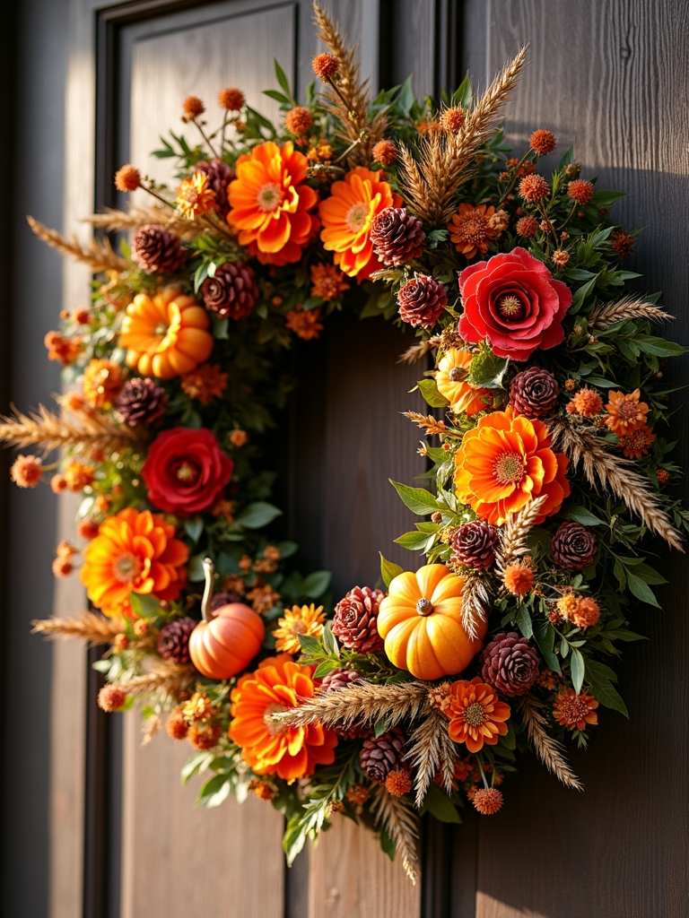 autumn floral wreath essentials