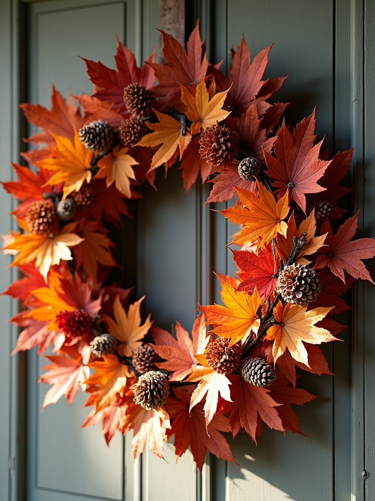 autumn wreath crafting ideas