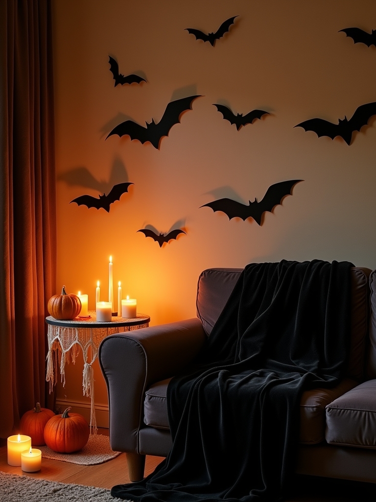 bat silhouettes for decoration