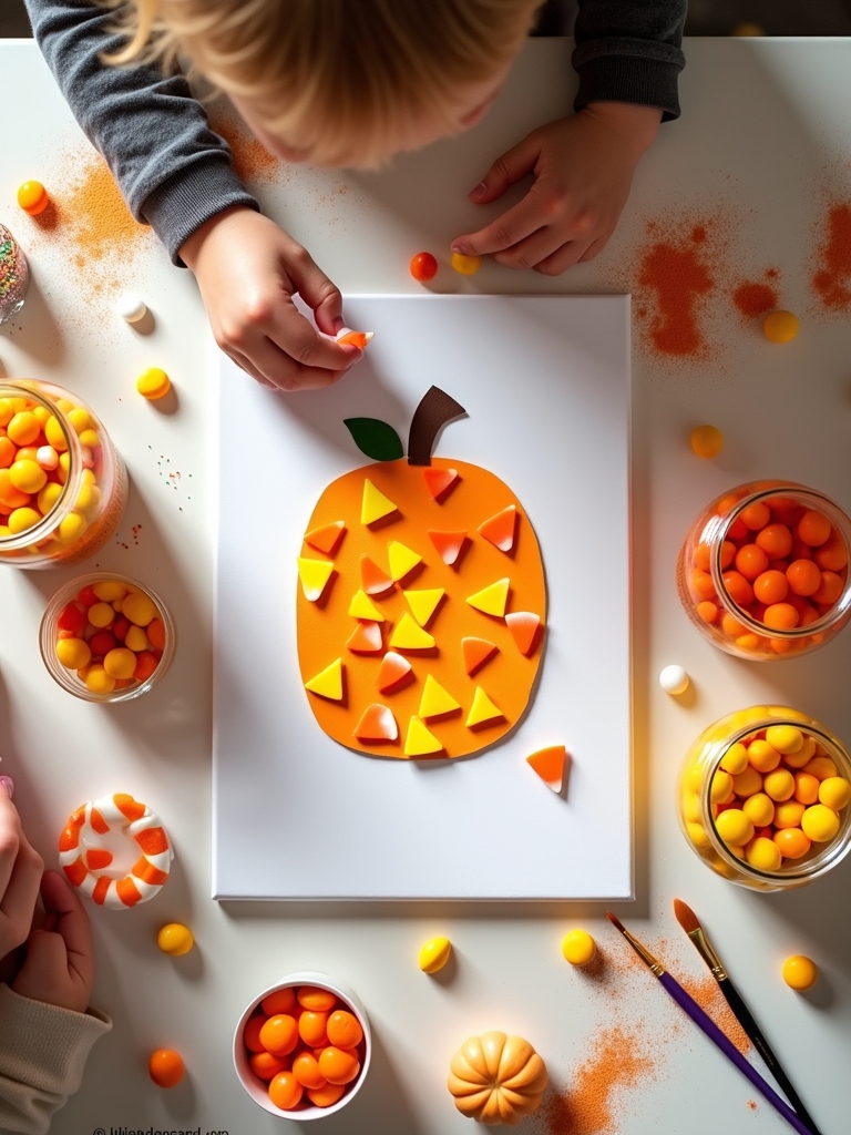 candy corn art projects
