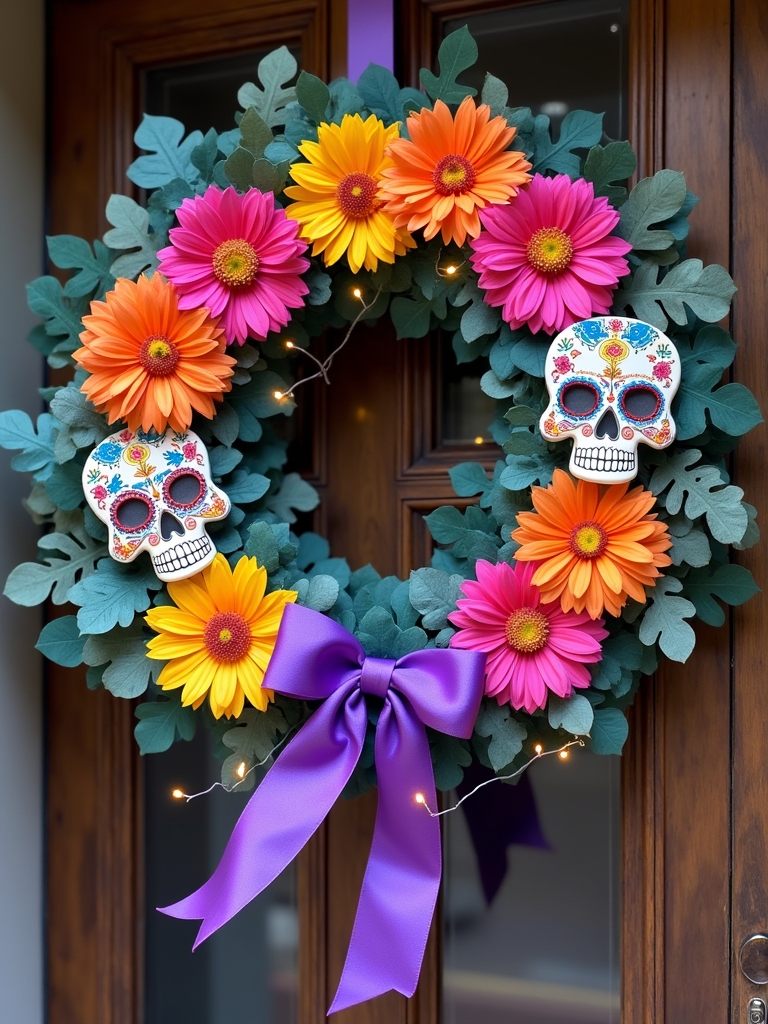 colorful day of the dead