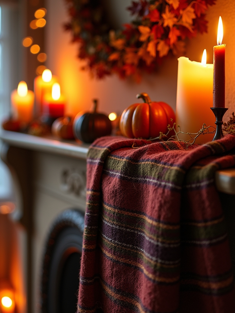 cozy plaid throw blankets