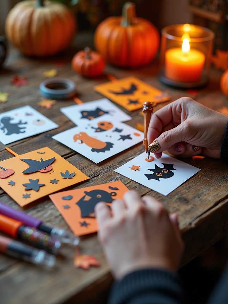 creative diy halloween cards