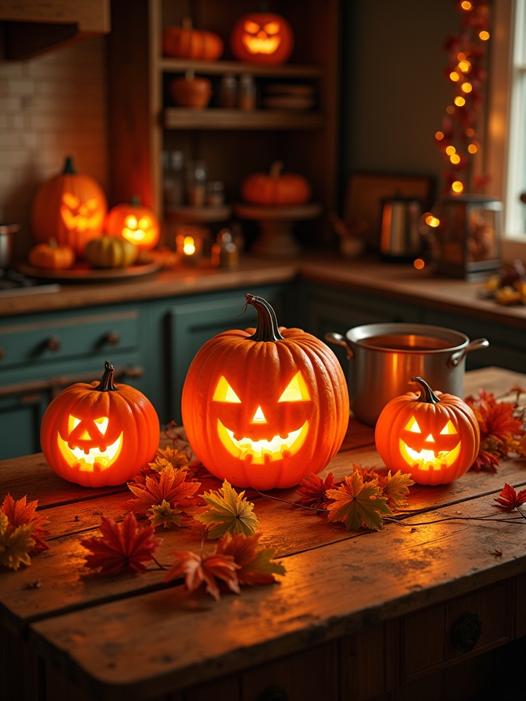 creative halloween pumpkin lanterns