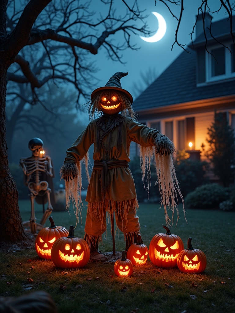 creative halloween scarecrow designs