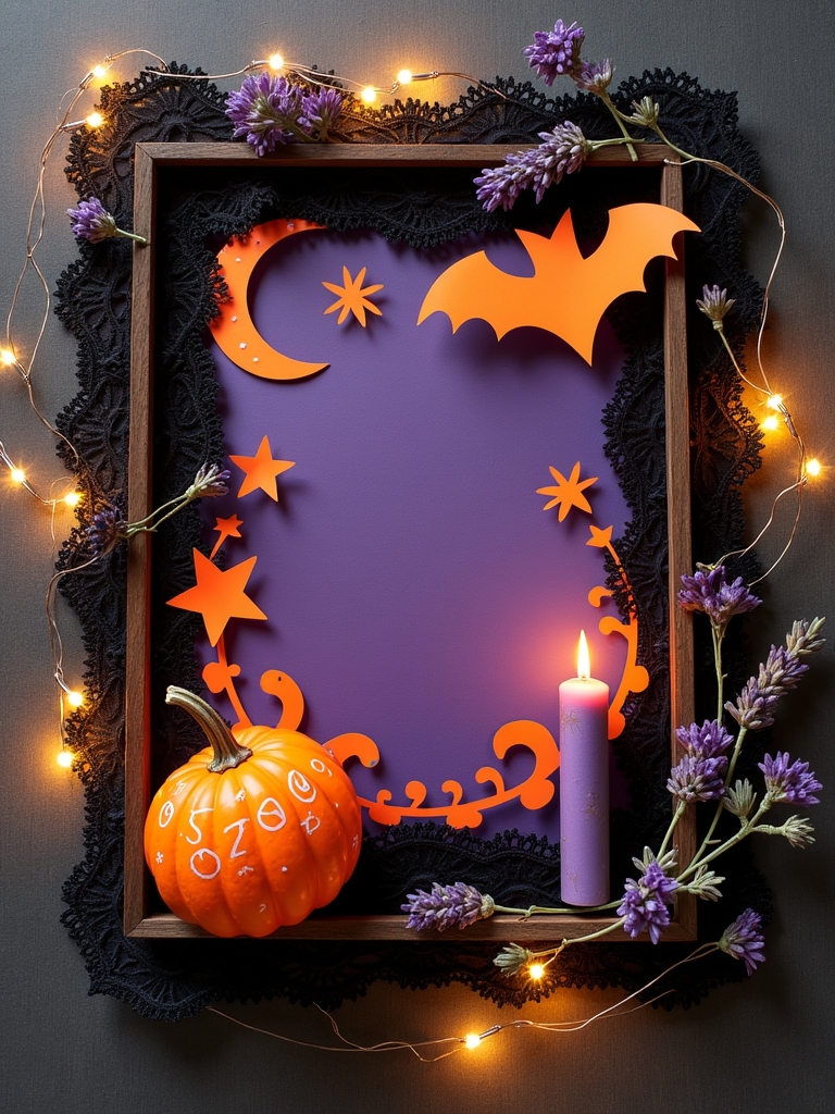 creative halloween wall art