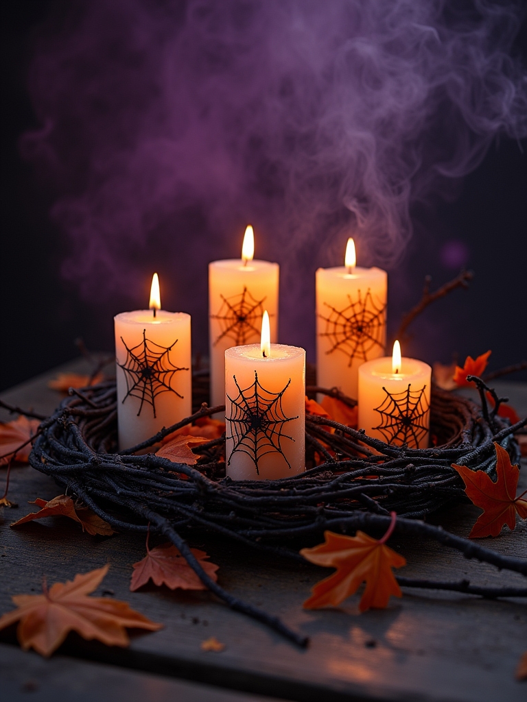creepy candle decor ideas