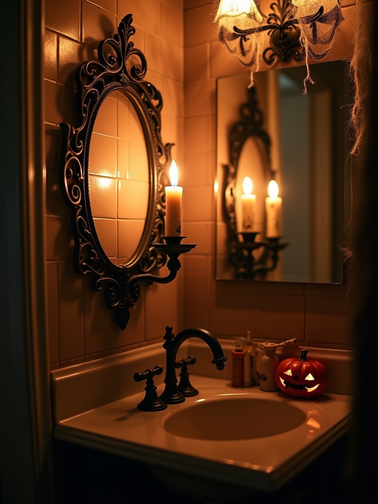 creepy candle holder ideas