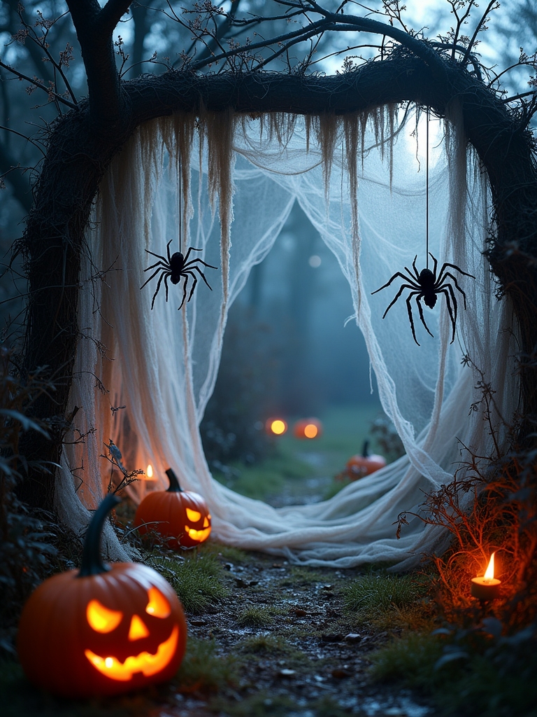creepy cobwebs and spiders