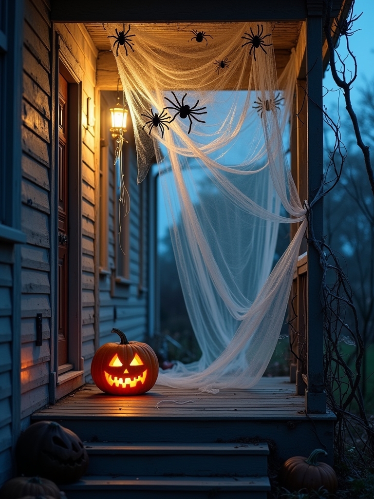 creepy cobwebs and spiders