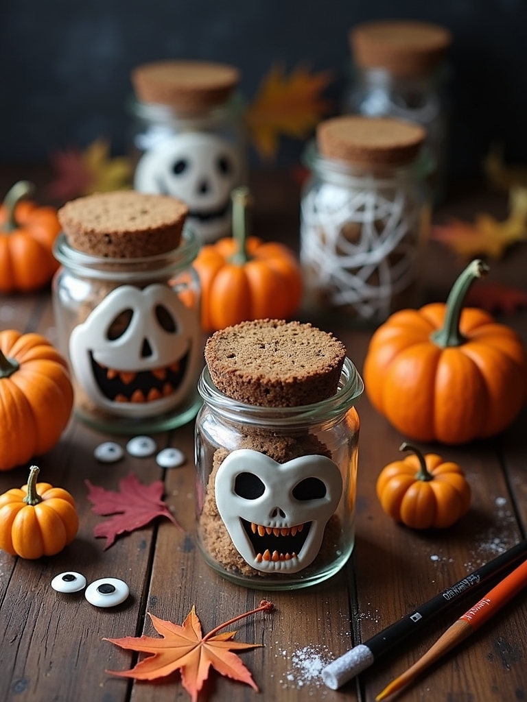 creepy halloween cookie jars