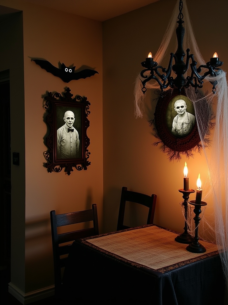 creepy halloween wall art