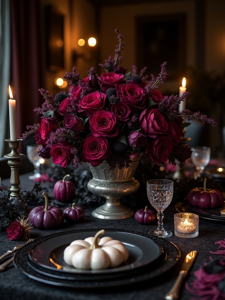 dark floral arrangements guide
