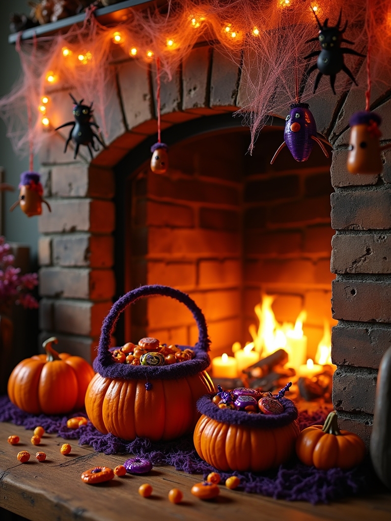 delightful halloween basket designs