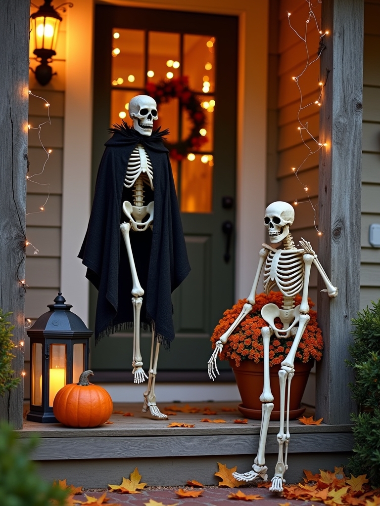 diy dancing skeleton puppets