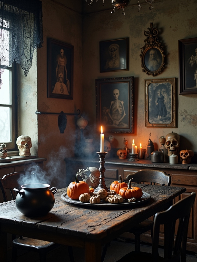 eerie halloween wall art