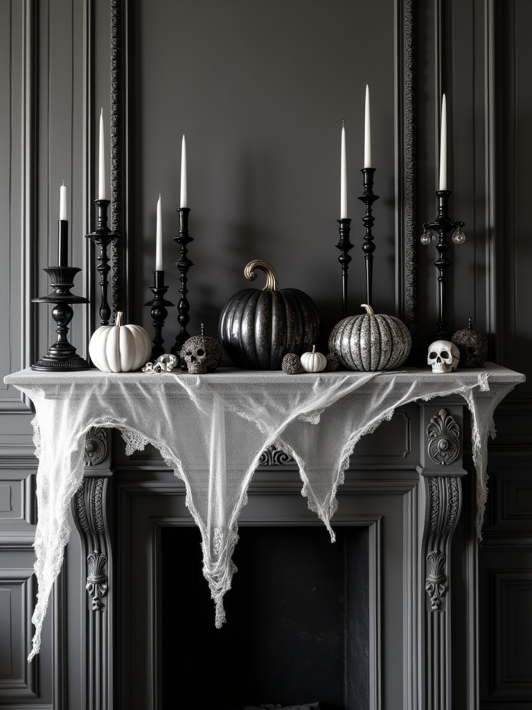 elegant black and white