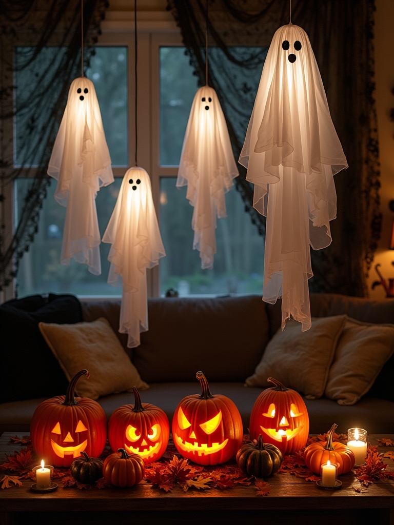 enchanted floating ghost decor