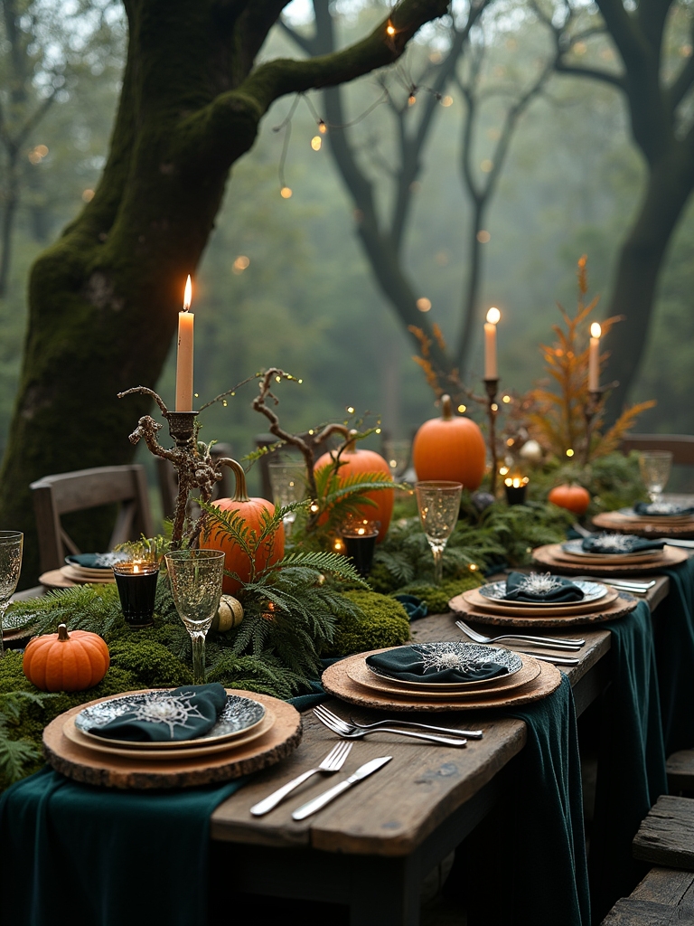 enchanted haunted forest table