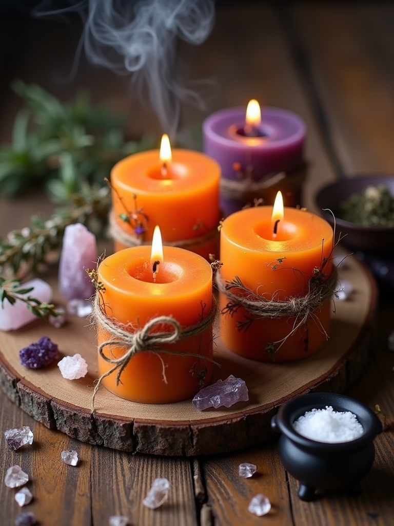 enchanting diy spell candles