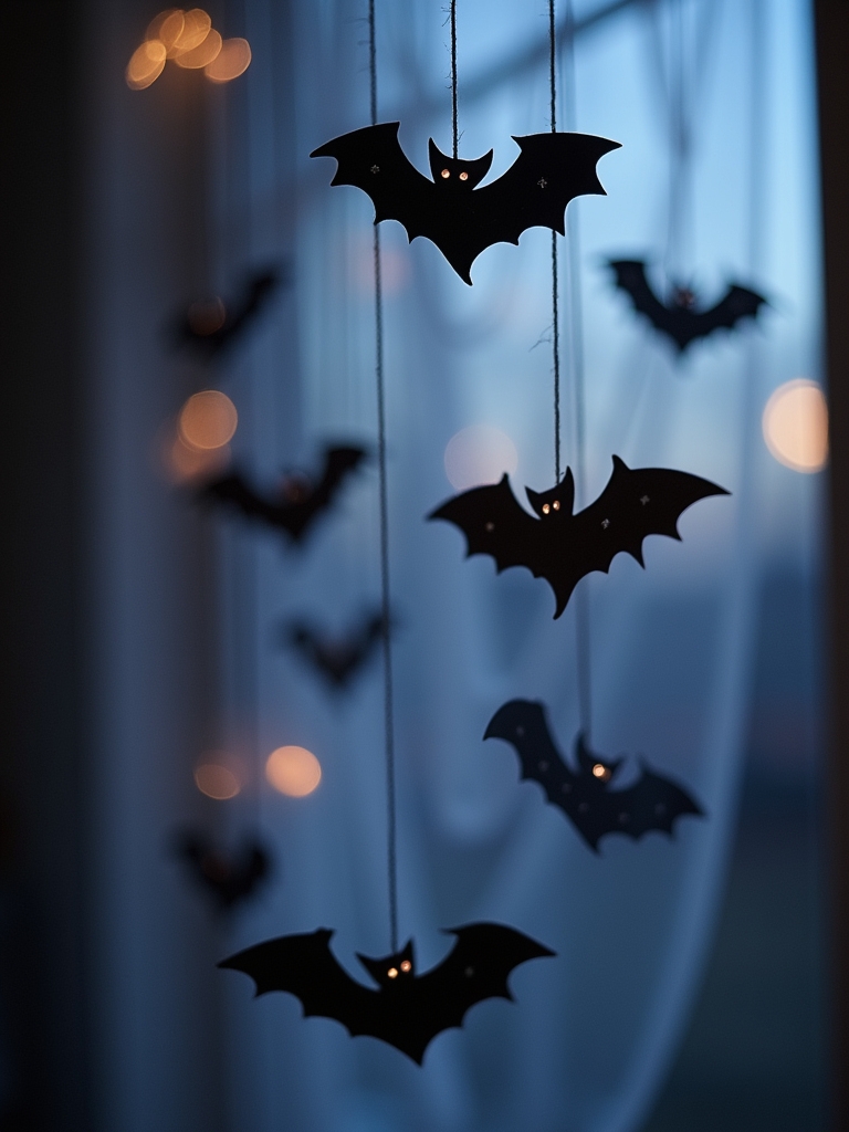 enchanting halloween bat decor