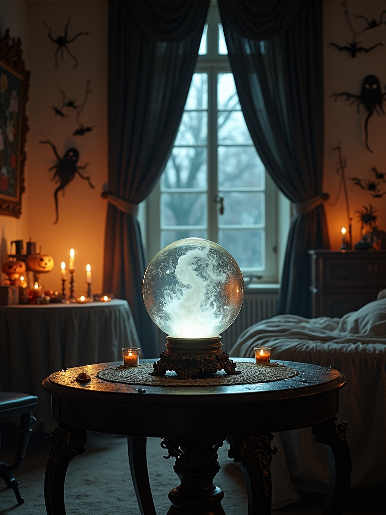 enchanting halloween bedroom decor