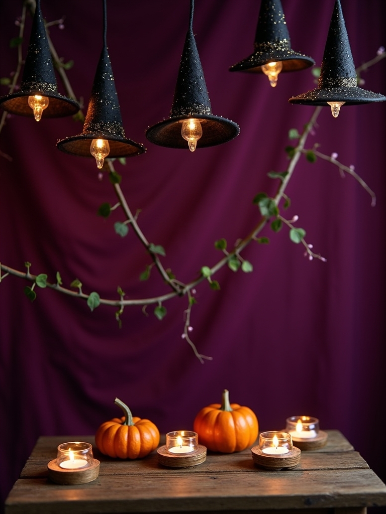 enchanting halloween decor lights