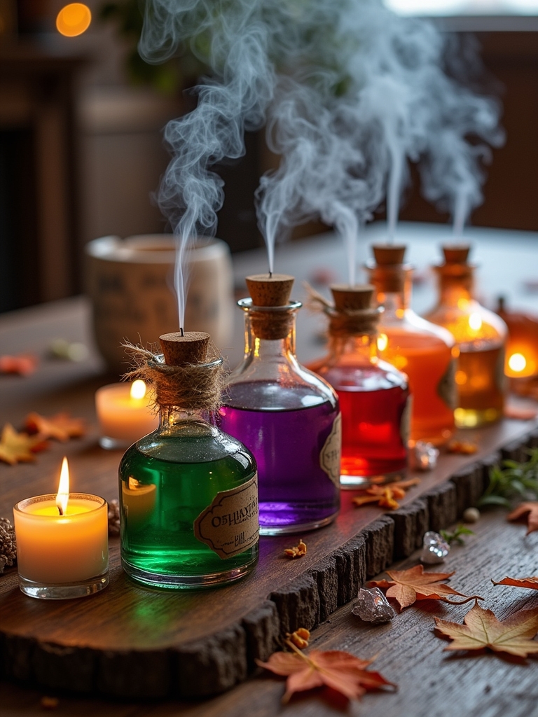 enchanting halloween potion decor