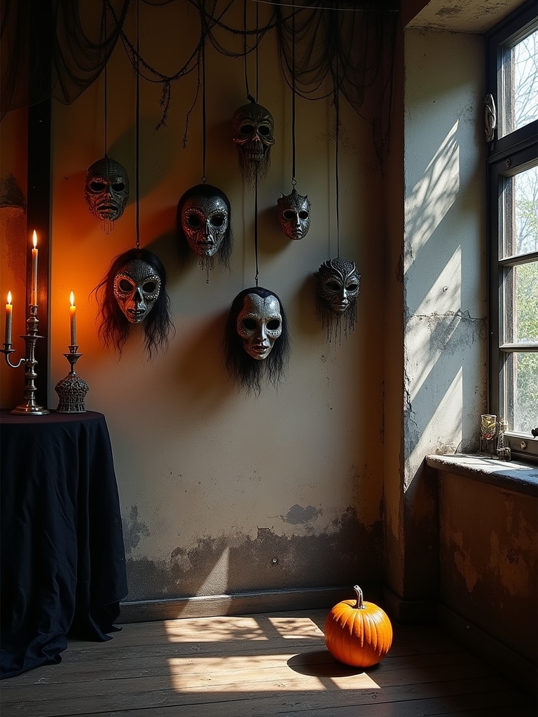 enchanting mask display ideas