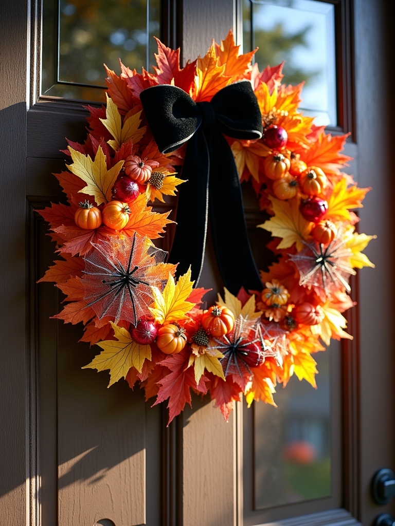 festive halloween wreath ideas