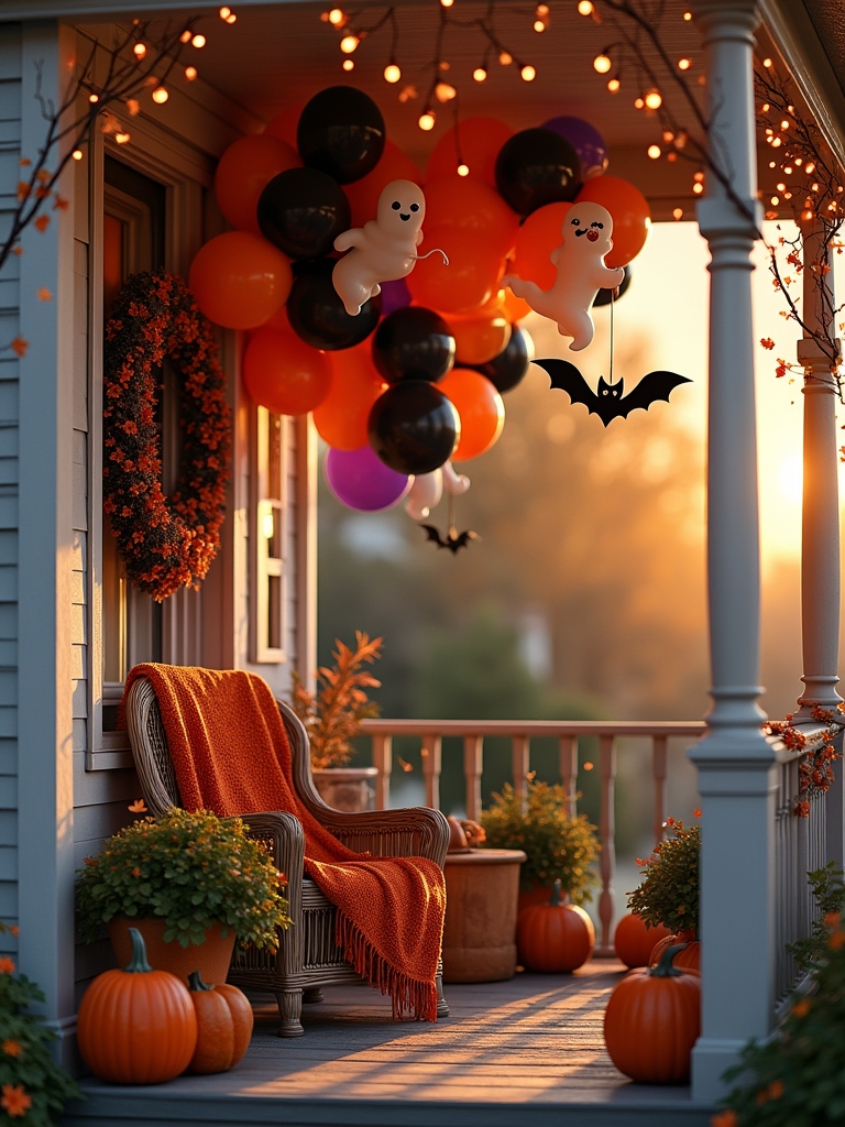 halloween balloon decoration ideas
