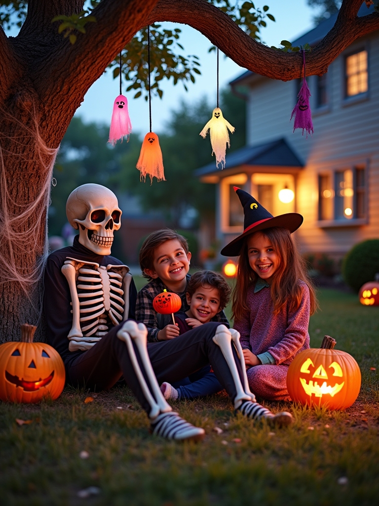 halloween family photo props