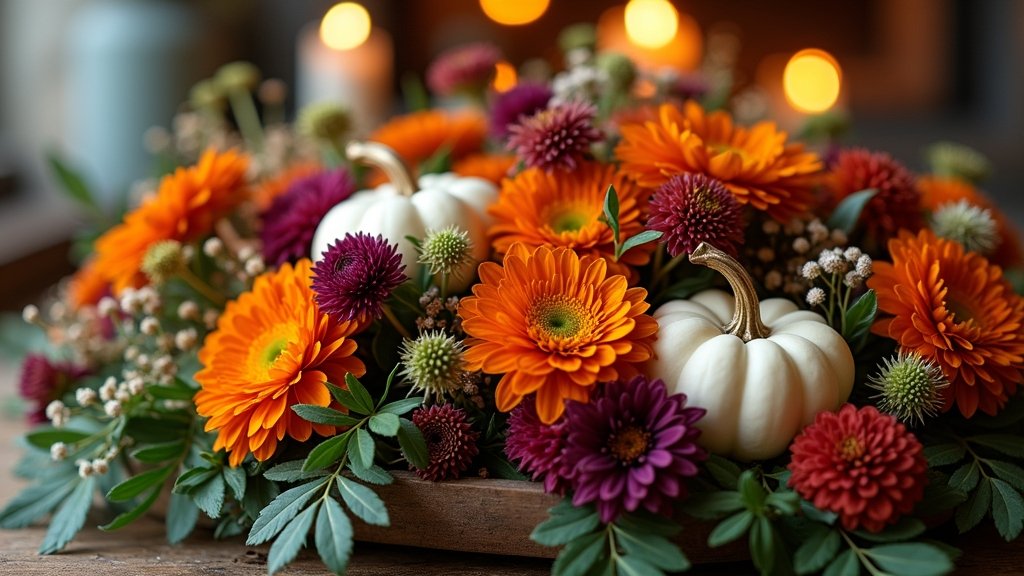 halloween floral centerpiece ideas