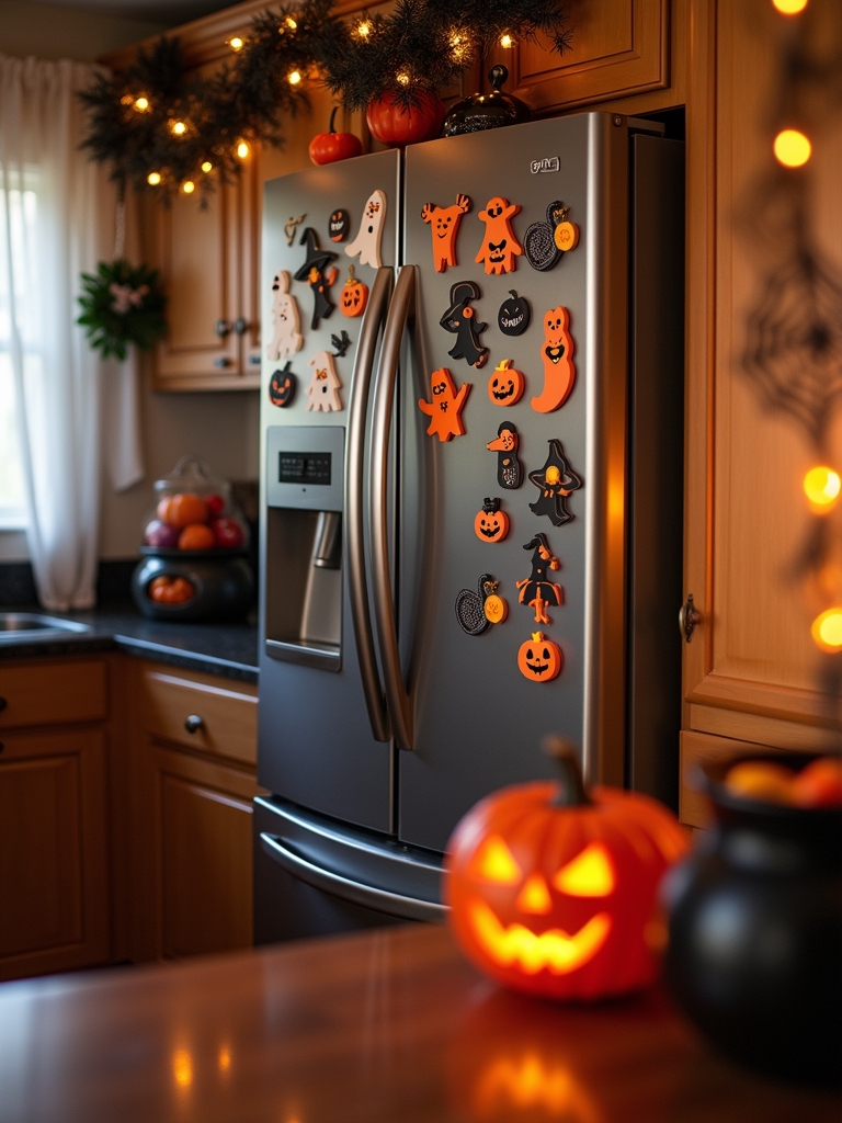 halloween fridge magnet decor