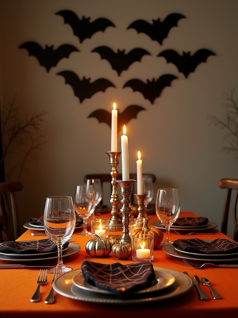 hanging whimsical bat decorations