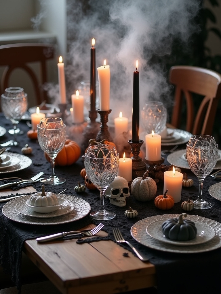haunted house table settings