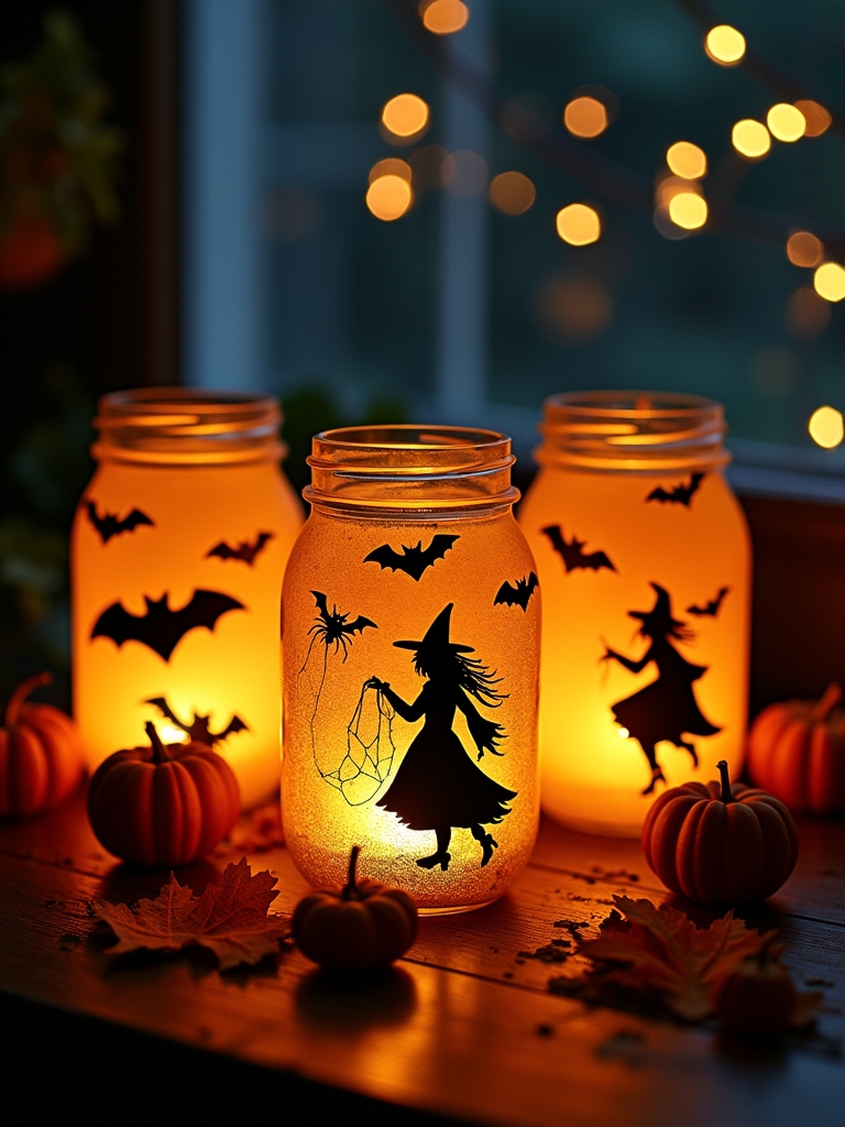 haunted mason jar lights