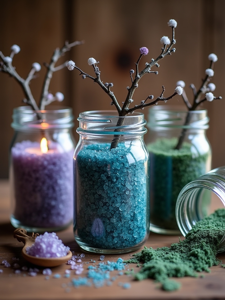 magical halloween spell jars
