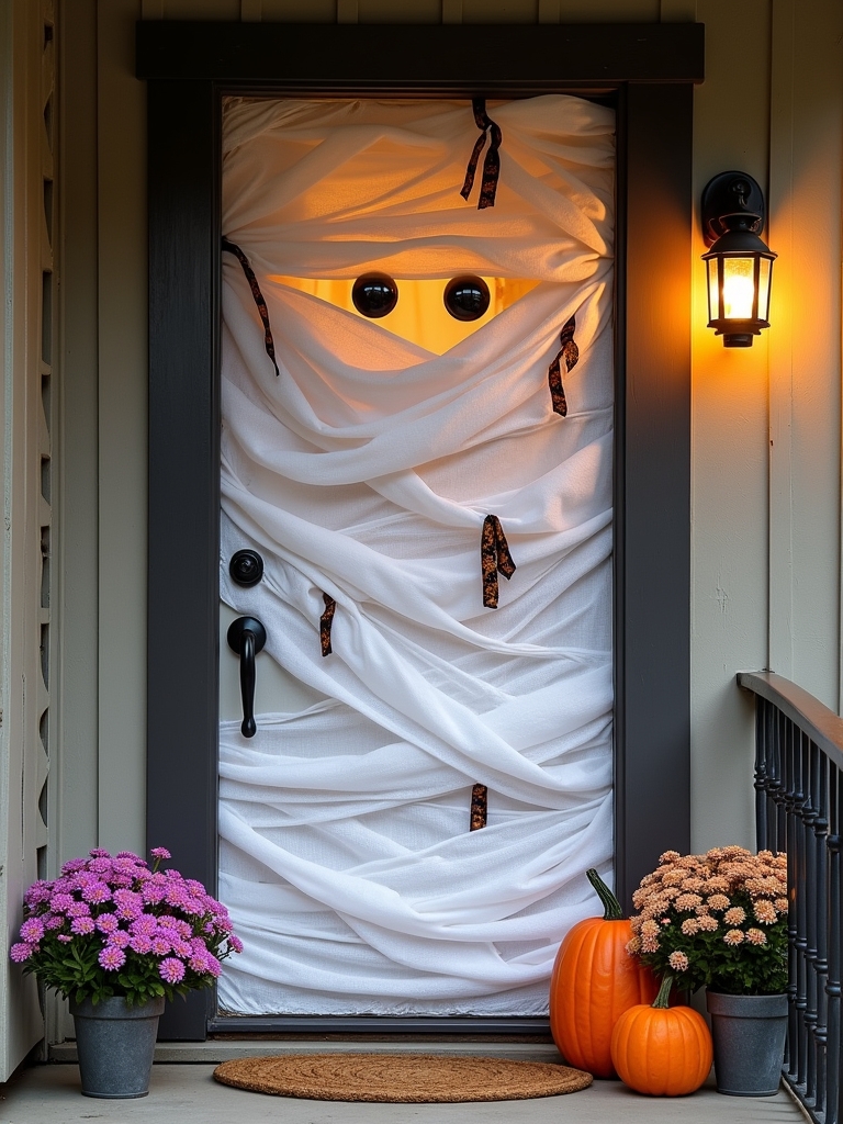 mummy door wrap ideas