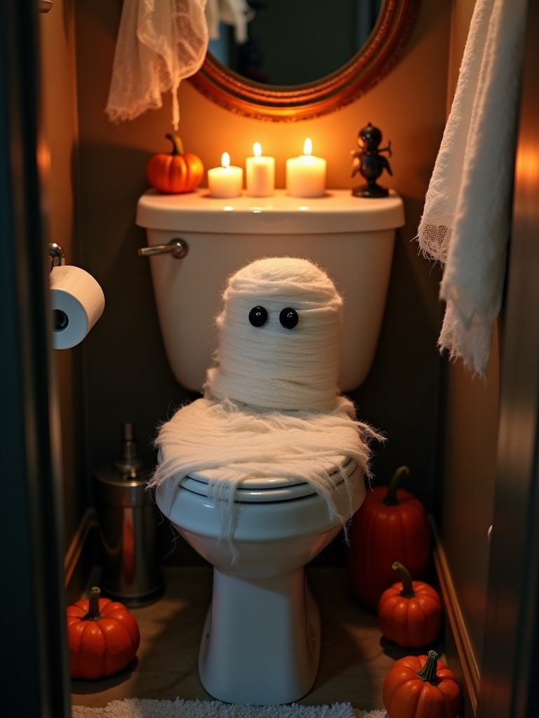 mummy toilet roll cover