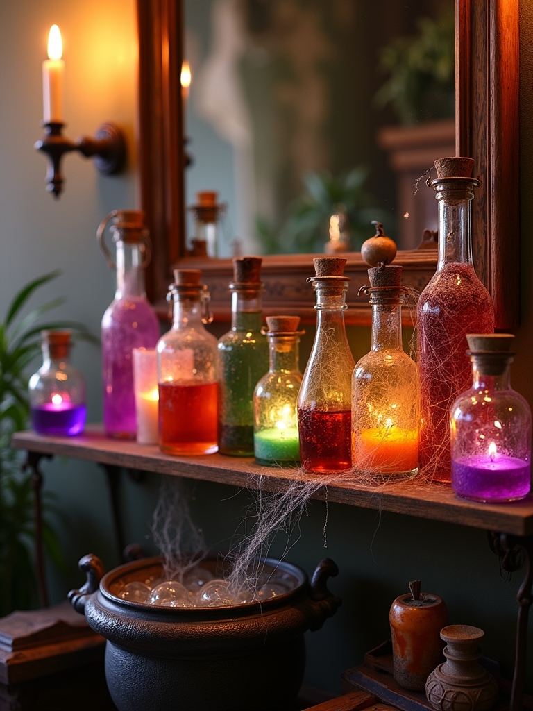 potion bottle display ideas