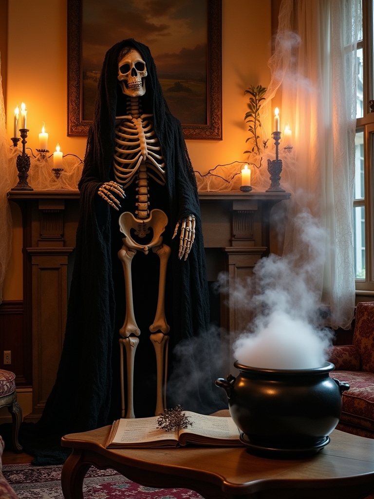 sinister skeleton interactive displays