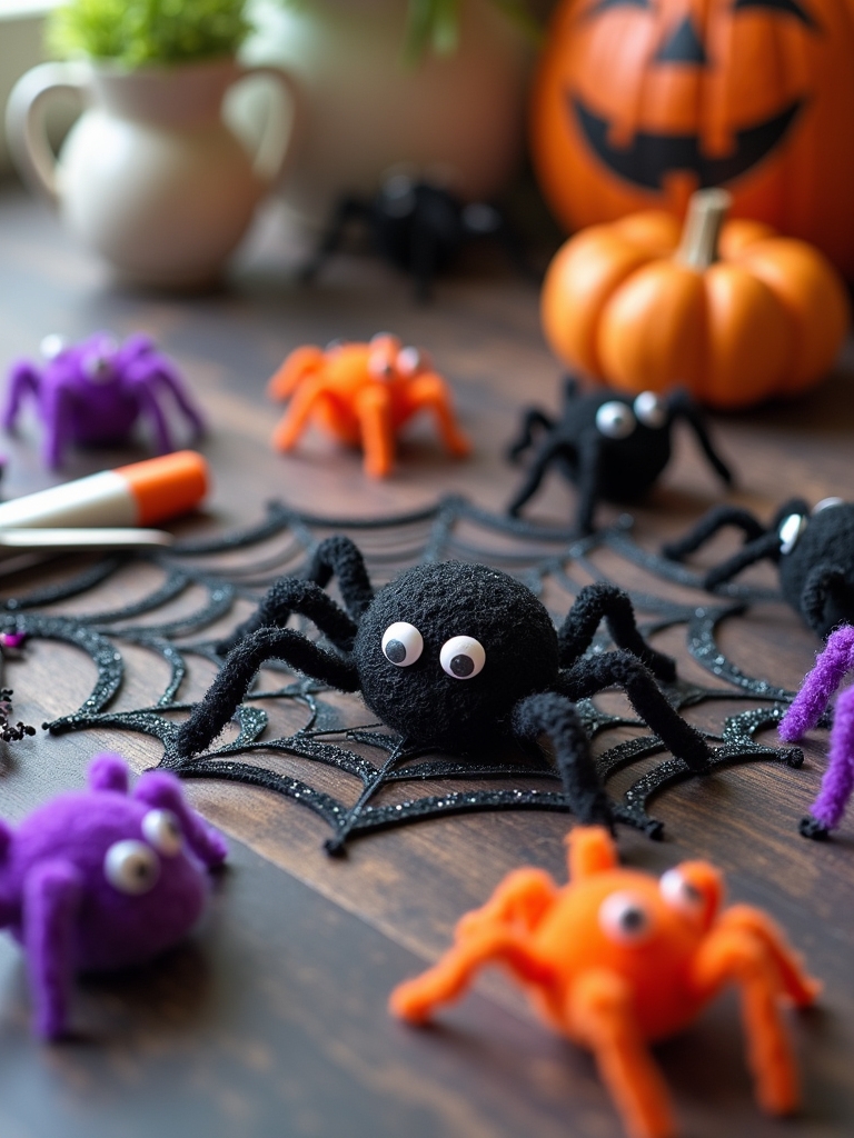 spider web crafting ideas